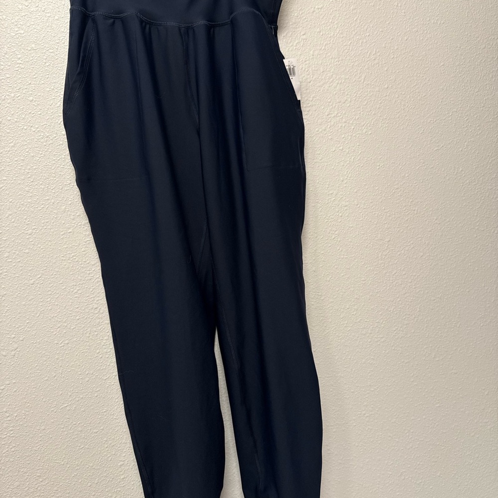 Old Navy Black Track Pants with Relaxed Fit
